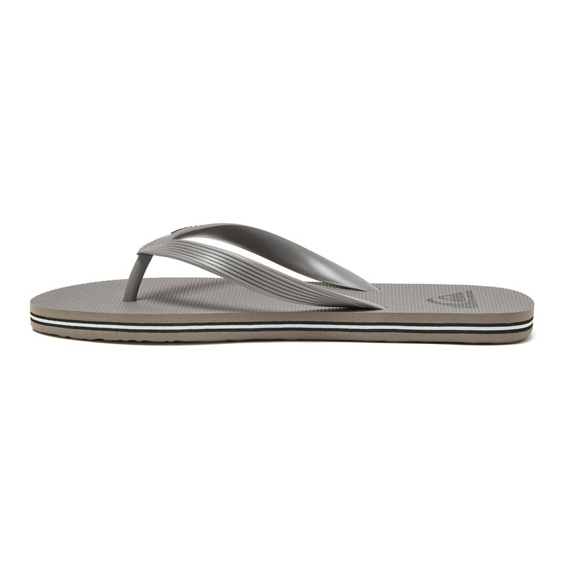 Quiksilver Molokai Flip Flops for Men, Athletic Mens Sandals, Size 6 to 16 Thong Mens Slides, Grey/Grey/Grey, 7 - Image 3
